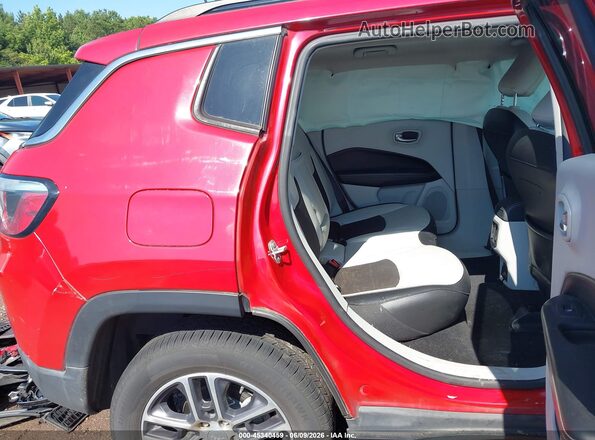 3C4NJCBB5KT750535 2019 JEEP COMPASS Red VIN sticker view