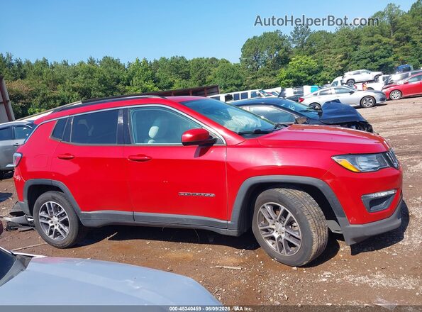 3C4NJCBB5KT750535 2019 JEEP COMPASS Red 360 interior view