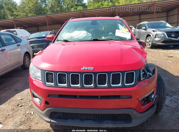 3C4NJCBB5KT750535 2019 JEEP COMPASS Red Rear interior view