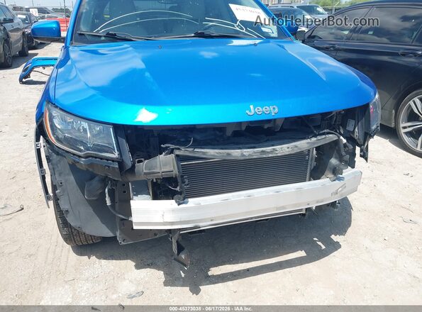3C4NJCBB5KT843944 2019 JEEP COMPASS Blue Вид спереду