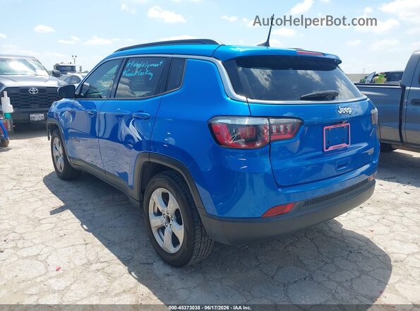 3C4NJCBB5KT843944 2019 JEEP COMPASS Blue Задня ліва чверть