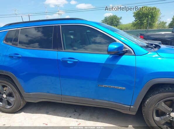 3C4NJCBB5KT843944 2019 JEEP COMPASS Blue Панорамний вид салону 360°