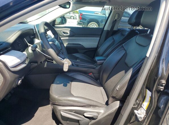 3C4NJCBB5NT214446 2022 JEEP COMPASS Black Вид салону спереду