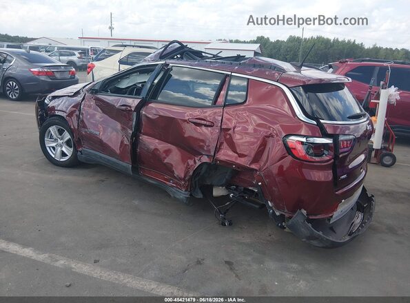 3C4NJCBB5NT234339 2022 JEEP COMPASS Red Rear left