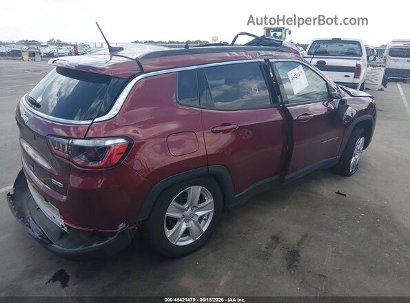 3C4NJCBB5NT234339 2022 JEEP COMPASS Red Rear right