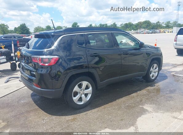 3C4NJCBB6JT181788 2018 JEEP COMPASS Черный Задняя правая четверть