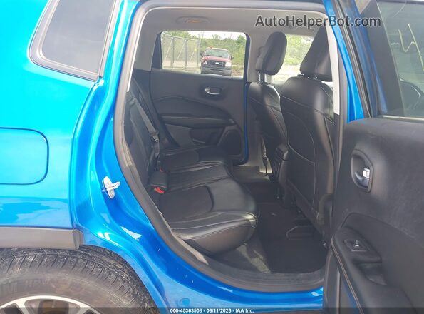 3C4NJCBB6JT271541 2018 JEEP COMPASS Blue Вид наклейки з VIN-кодом