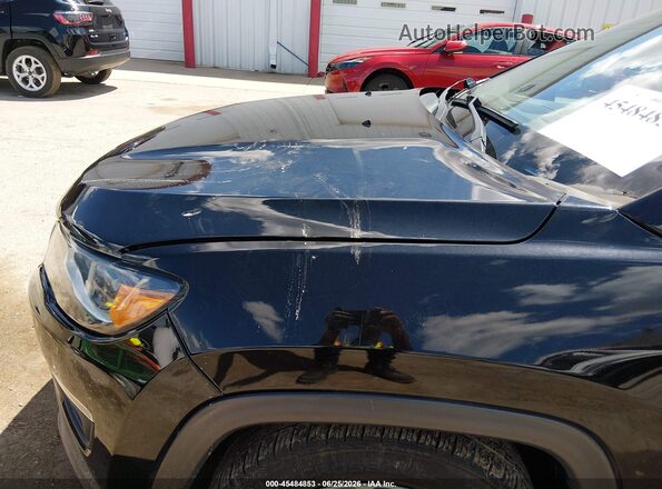3C4NJCBB6JT304683 2018 JEEP COMPASS Black Դիմացի տեսք