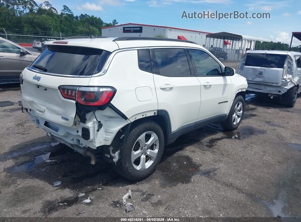 3C4NJCBB6JT344360 2018 JEEP COMPASS White Հետևի աջ