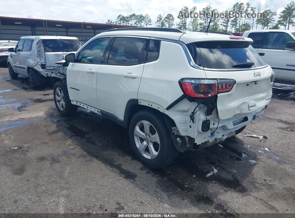 3C4NJCBB6JT344360 2018 JEEP COMPASS White Հետևի ձախ