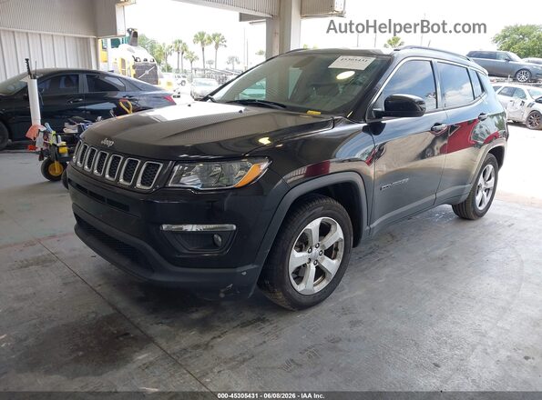 3C4NJCBB6MT502278 2021 JEEP COMPASS Black წინა მარცხენა ხედი სამი მეოთხედიდან