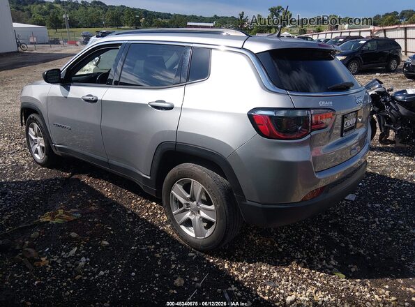 3C4NJCBB6NT229585 2022 JEEP COMPASS Silver Rear left