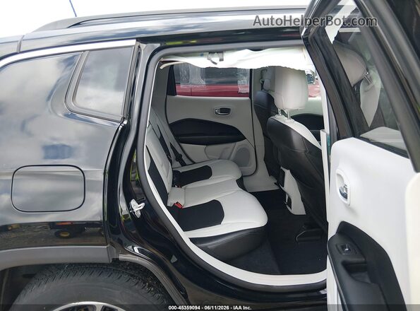 3C4NJCBB7JT487138 2018 JEEP COMPASS Black Вид наклейки з VIN-кодом