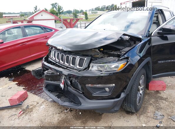 3C4NJCBB7JT487138 2018 JEEP COMPASS Black Вид спереду
