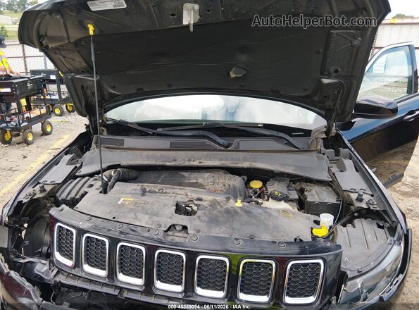 3C4NJCBB7JT487138 2018 JEEP COMPASS Black Вид ззаду