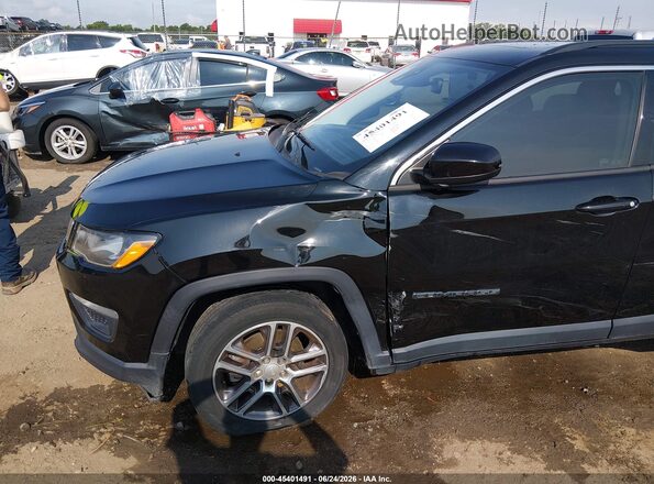 3C4NJCBB7LT258929 2020 JEEP COMPASS Черный Вид спереди