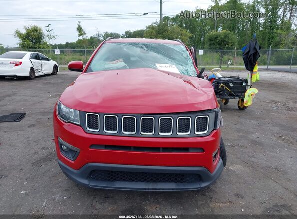 3C4NJCBB7MT522698 2021 JEEP COMPASS Red Սարքավորումների վահանակի տեսք