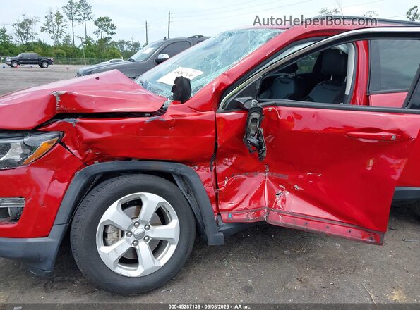 3C4NJCBB7MT522698 2021 JEEP COMPASS Red Դիմացի տեսք