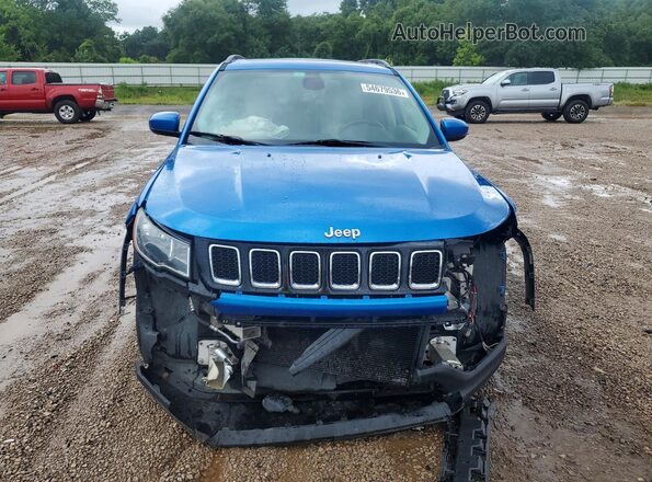 3C4NJCBB8HT632567 2017 JEEP COMPASS Blue Вид спереду