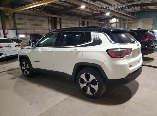 3C4NJCBB8JT240386 2018 JEEP COMPASS White Հետևի ձախ