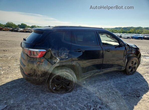 3C4NJCBB8JT408253 2018 JEEP COMPASS Черный Задняя правая четверть