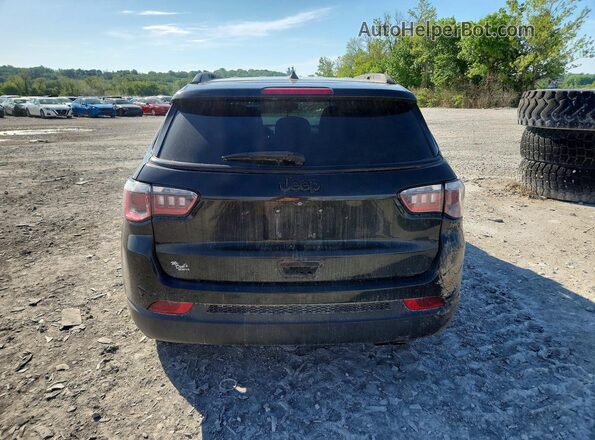 3C4NJCBB8JT408253 2018 JEEP COMPASS Черный Вид сзади