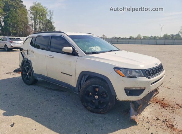 3C4NJCBB8JT468968 2018 JEEP COMPASS Белый Передняя правая четверть