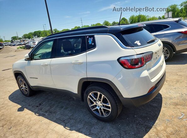 3C4NJCBB8JT488959 2018 JEEP COMPASS White Հետևի ձախ