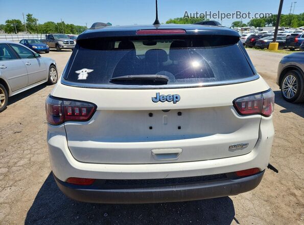 3C4NJCBB8JT488959 2018 JEEP COMPASS White Հետևի տեսք