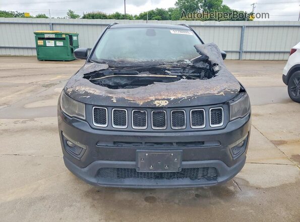 3C4NJCBB8KT832128 2019 JEEP COMPASS Black წინა ხედი