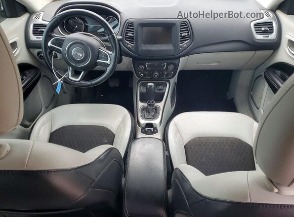 3C4NJCBB8KT832128 2019 JEEP COMPASS Black წინა პანელის ხედი