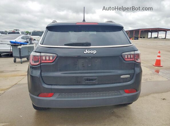 3C4NJCBB8KT832128 2019 JEEP COMPASS Black უკანა ხედი