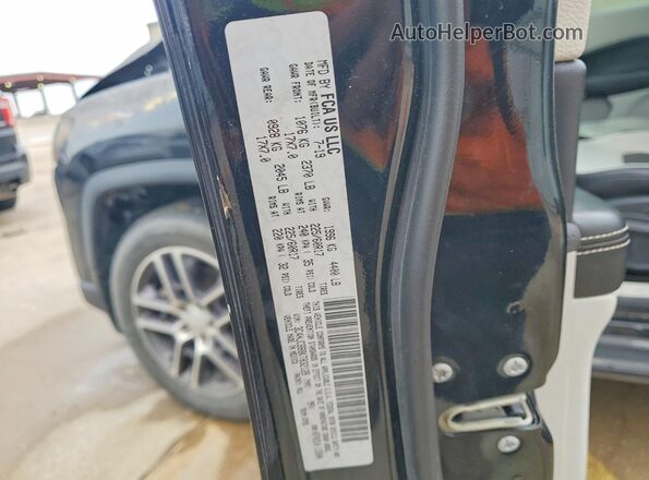 3C4NJCBB8KT832128 2019 JEEP COMPASS Black VIN კოდის სტიკერის ხედი