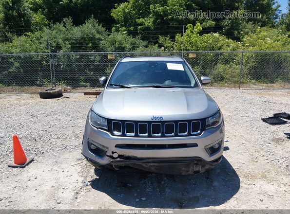 3C4NJCBB8LT224434 2020 JEEP COMPASS Silver წინა ხედი