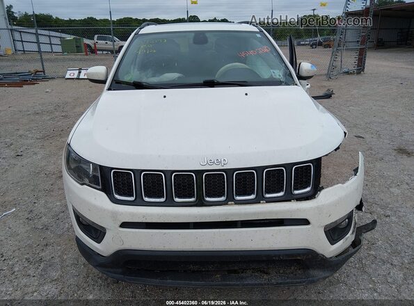 3C4NJCBB8MT592193 2021 JEEP COMPASS White Widok zestawu wskaźników