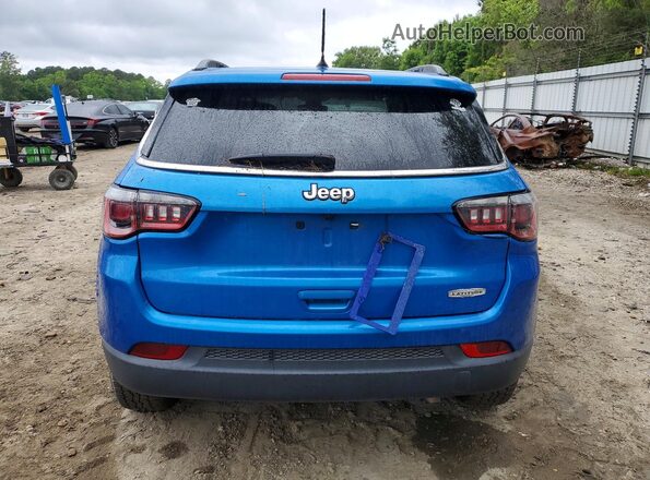 3C4NJCBB9JT461575 2018 JEEP COMPASS Blue 
