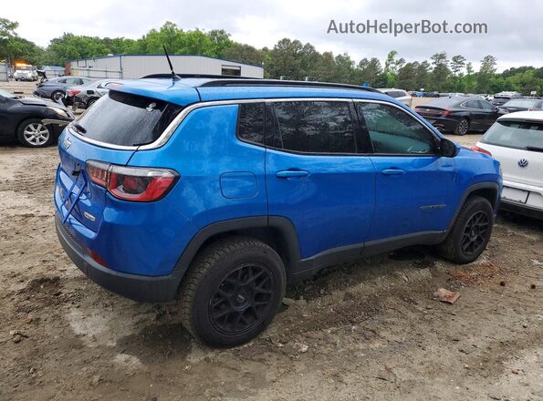 3C4NJCBB9JT461575 2018 JEEP COMPASS Blue 