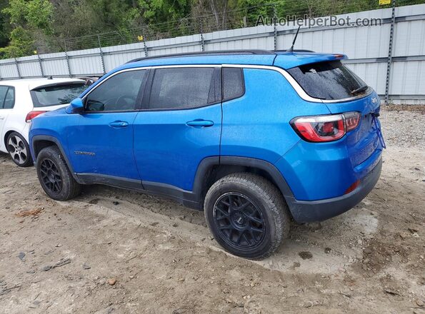 3C4NJCBB9JT461575 2018 JEEP COMPASS Blue 