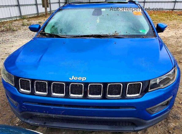 3C4NJCBB9JT461575 2018 JEEP COMPASS Blue 
