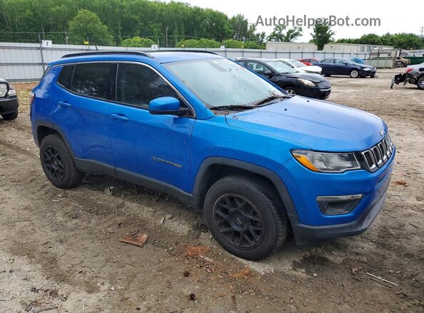 3C4NJCBB9JT461575 2018 JEEP COMPASS Blue 