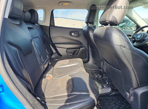 3C4NJCBB9JT468235 2018 JEEP COMPASS Blue Սալոնի հետևի տեսք