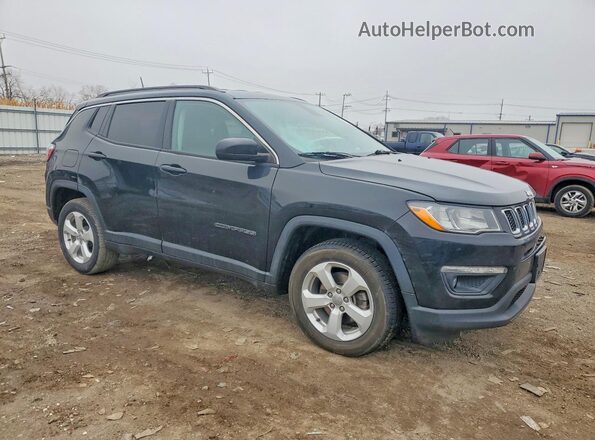3C4NJCBB9JT502495 2018 JEEP COMPASS Black Передня права чверть