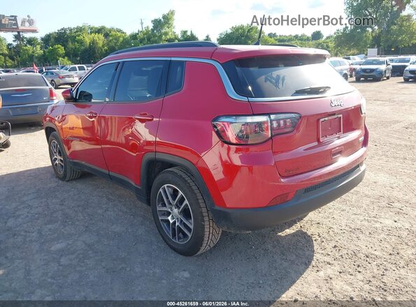 3C4NJCBB9JT503386 2018 JEEP COMPASS Red Tył lewy