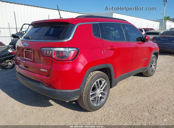 3C4NJCBB9JT503386 2018 JEEP COMPASS Red Tył prawy