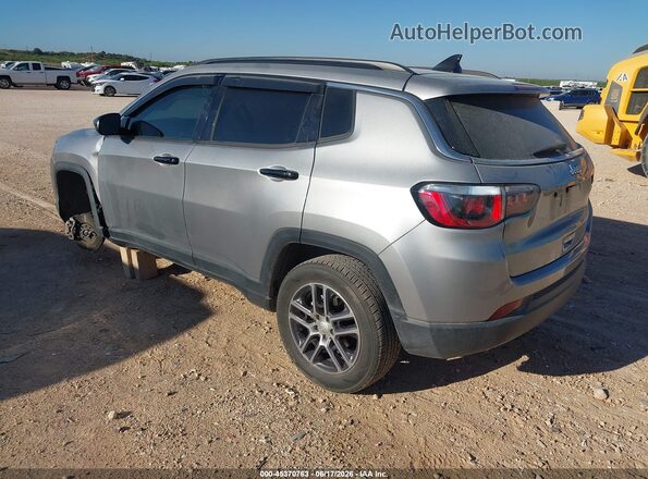 3C4NJCBB9KT762803 2019 JEEP COMPASS Серебряный Задняя левая четверть