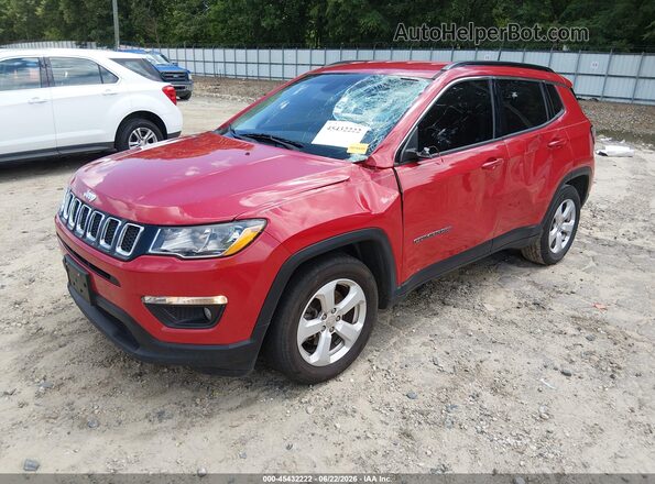 3C4NJCBB9KT819856 2019 JEEP COMPASS Красный Передняя левая четверть