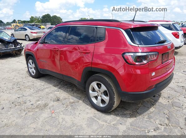 3C4NJCBB9KT819856 2019 JEEP COMPASS Красный Задняя левая четверть