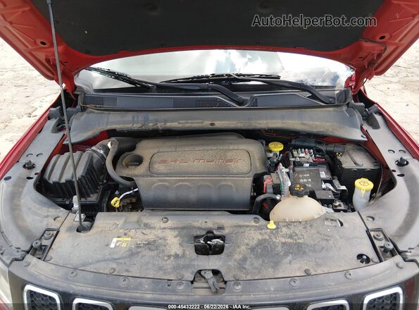 3C4NJCBB9KT819856 2019 JEEP COMPASS Красный Вид сзади