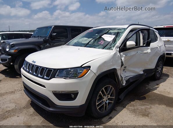 3C4NJCBB9LT206007 2020 JEEP COMPASS White Вид спереду