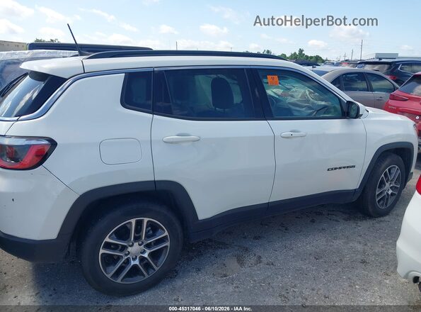 3C4NJCBB9LT206007 2020 JEEP COMPASS White Вид щитка приладів